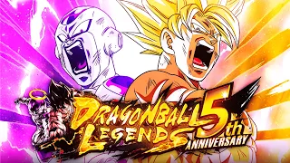 DRAGON BALL LEGENDS 5TH ANNIVERSARY IS AMAZING! GASSING LEGENDS FOR THE BEST ANNIVERSARY YET SO FAR!