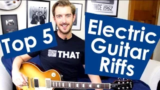 5 EASY Electric Guitar Riffs For Beginners