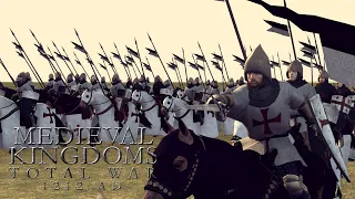 Templars Go to War! - Total War Medieval Kingdoms 1212 AD Multiplayer Battle