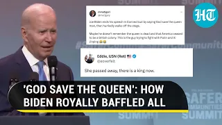 Viral: Biden's Royal Goof-Up Makes Internet Cringe; 'National Embarrassment' I Watch