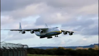 Antonov An-225 Mriya,  Almaty Airport to Shannon Airport, delivering Christmas Trees + decorations