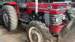 Massey ferguson 185 4WD hàng nghĩa địa Nhật