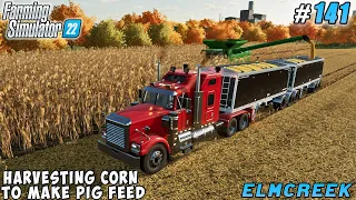 Commencing Ice Cream and Tomato Sauce Production, Corn Harvesting | Elmcreek Farm | FS 22 | ep #141