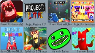 Project Playtime Mobile 2,Project Playtime 0.2.5,Project Playtime Mobie,Project craft,Garten banban