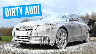 Audi A4 Wash and Protection | Tackling the Winter Grime
