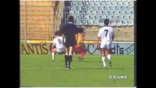 LECCE-CAGLIARI 0-1 (Oliveira,42°)  (SerieA '93/'94)