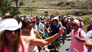 Procesión de San Salvador y San Nicolás en Arure La Gomera II