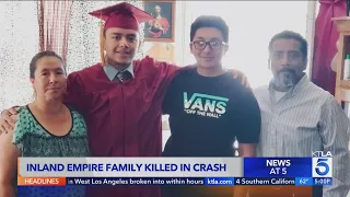 Barstow family killed in crash