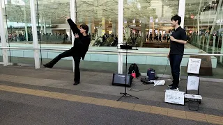 タペストリー(Snow Man) Covered by サガワ＆ゆうき 2024/05/04 川崎駅東口