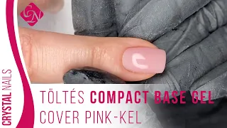 Töltés Compact Base Gel Cover Pink-kel