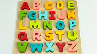 Learning ABC with Puzzle Toy | Preschool Toddler Learning Toy Video