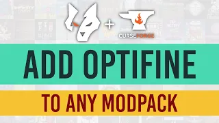 How to: Add OptiFine to ANY modpack! | Overwolf Curseforge