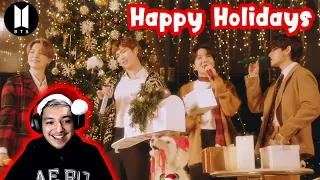 HAPPY HOLIDAYS - BTS Sings 'Santa Claus Is Comin' To Town' - The Disney Holiday Singalong REACTION