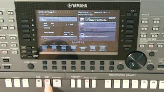 Yamaha PSR-S — Функция Freeze