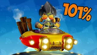 UNLOCKING HOT ROD NITROS OXIDE (101% Adventure Mode)! | Crash Team Racing Nitro Fueled