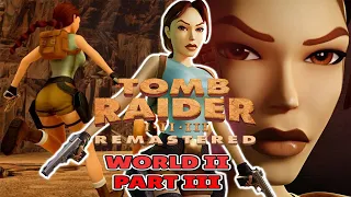 TOMB RAIDER 1 REMASTERED Gameplay Walkthrough  World 2 Part 2 [4K 60FPS PC] - No Commentary 100%