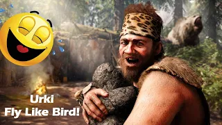 Funniest Mission in Far Cry Primal!!! Urki Fly Like Bird!