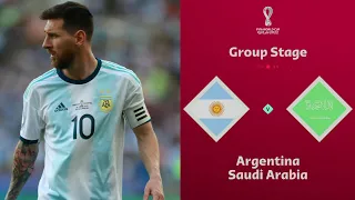 Argentina Vs. Saudi Arabia - World Cup 2022 Full Match - FIFA 23 PS5 Next Generation Gameplay [FHD]