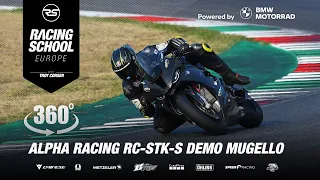 Alpha Racing RC-STK-S interactive 360° demo laps round Mugello Circuit