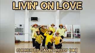 LIVIN' ON LOVE//BEGINNER//LINE DANCE//CHOREO BY GAVIN PREEDY (UK)