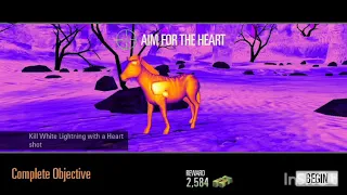 DEER HUNTER CLASSIC KILL WHITE LIGHTING WITH HEART SHOOT