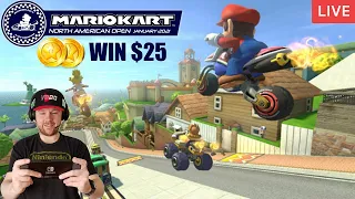 Mario Kart North American Open - DAY 2! (TOP 8 RACERS WIN $25)