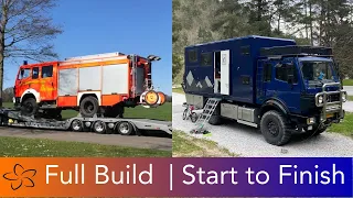 DIY Camper truck conversion | Full Build | Start to Finish | Expedition Truck