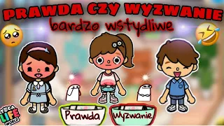 PRAWDA CZY WYZWANIE 😤  | TOCA BOCA HISTORYJKI PO POLSKU | TOCA LIFE WORLD