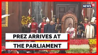 Budget Session 2023 | Parliament Budget Session | President Droupadi Murmu Arrives At the Parliament