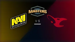 Natus Vincere VS Mousesports [ru] DreamHack Masters Spring 2021