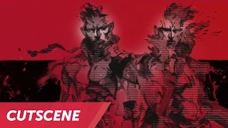 MGS:TTS | Liquid Snake & Solid Snake Cutscene Pre Rex Fight