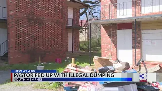Pastor calls for help with South Memphis dumping site