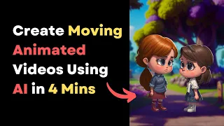 Create Moving Animated Videos Using AI for Free in 4 Minutes | Chat-GPT | Leonardo AI | How To