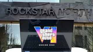 GTA 6 Trailer Outside Rockstar Games Headquarters