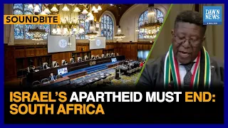 Israel’s Apartheid Must End: South Africa | ICJ Gaza | Dawn News English