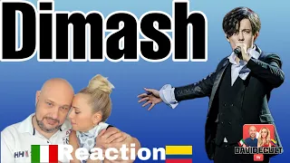 DIMASH - 'Махаббат Бер Маған'♬ Give Me Love | Reaction |🇮🇹 Italian And 🇨🇴Colombian Reaction