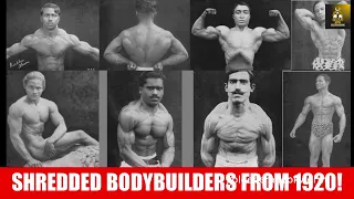 INDIAN BODYBUILDERS OF THE 1920-30s WERE CRAZY JACKED AND SHREDDED!