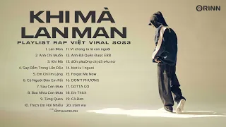 RONBOOGZ ft WINNO -  Lan Man, Anh Chỉ Muốn, Khi Mà, Say Đắm Trong Lần Đầu | Playlist Rap Việt Viral