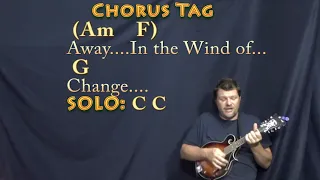 Wind Of Change (Scorpions) Mandolin Cover Lesson in C with Chords/Lyrics