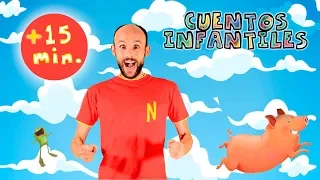 CUENTOS INFANTILES ANIMADOS | Los cuentos de Nico | ¡Más de 15 minutos de cuentos!