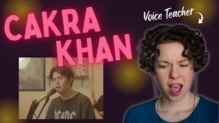 Voice Teacher Reacts - CAKRA KHAN - Tennessee Whiskey