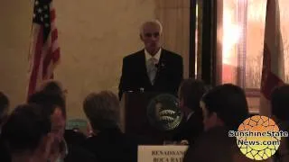 Crist Visits Breakers