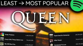 Every QUEEN Song LEAST TO MOST PLAYS [2024]