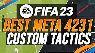 Why 4231 is the Most META formation to give you wins (TACTICS & INSTRUCTIONS) - FIFA 23