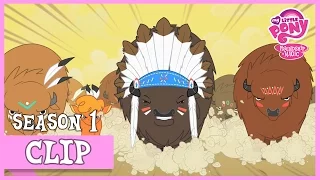 The War Between the Buffaloes and Ponies (Over a Barrel) | MLP: FiM [HD]