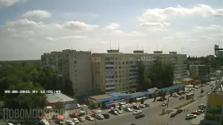 Timelapse 09-08-2016 - Новомосковск, Украина