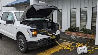 Cette concession utilise le V2L du Kia Niro EV et du F-150 Lightning après un puissant séisme !