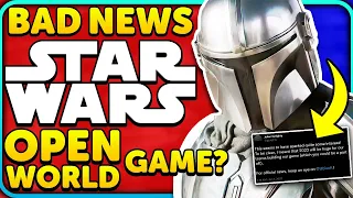 THIS could be BAD NEWS for the Open World Star Wars Game...