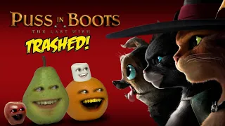 Annoying Orange - Puss in Boots: The Last Wish TRASHED!