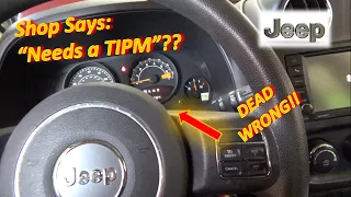 Shop Says "Jeep Needs a TIPM"...and DEAD WRONG!! (15 Compass P0038)